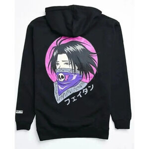 official hypeland hunter x hunter‎ feitan black hoodie b39
